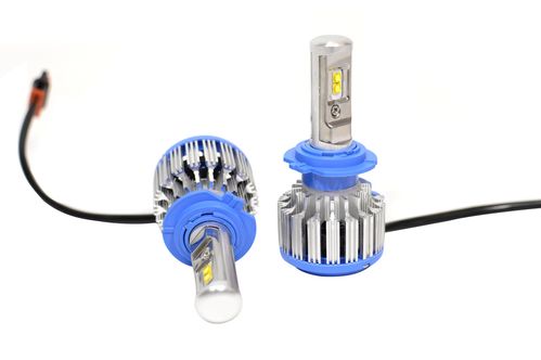 Автомобільні LED-лампи T1 6000K 3500Lm H7 35 W (ЛЕД автолампи з активним охолодженням і вологозахистом)