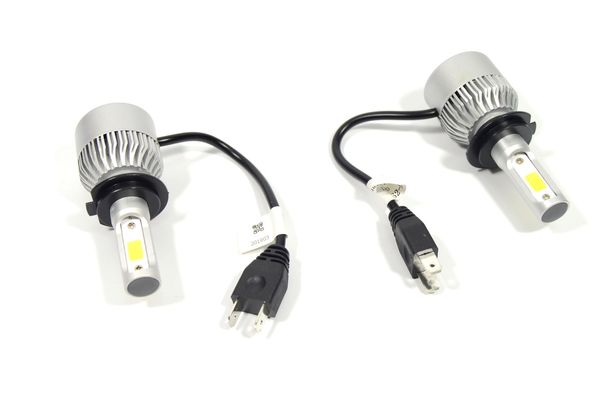 Автомобильные LED-лампы S2 H7 6500K 8000Lm с охлаждением