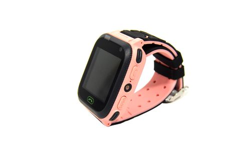Дитячий розумний годинник Smart Watch F3 (смарт годинник з GPS + батьківський контроль + рожевий)