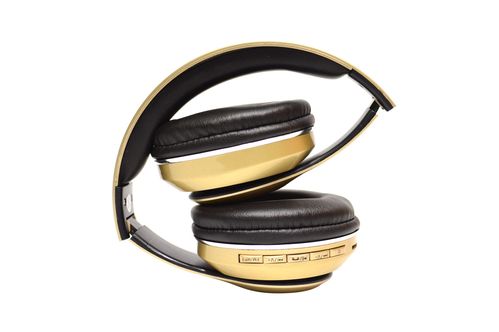 Бездротові Навушники Bluetooth Monster Beats TM-13 з mp3 + FM радіо золото