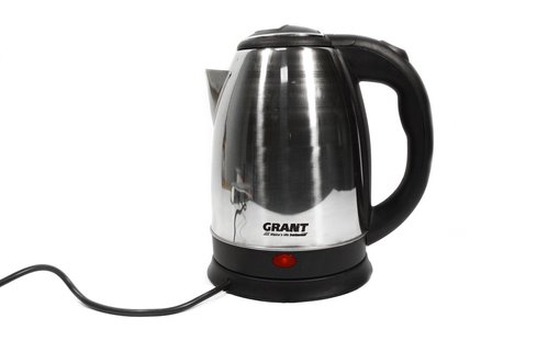 Электрочайник GRANT 0418 (Чайник электрический Грант) 2000 Вт / 2 литра / нержавейка