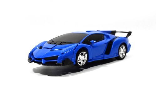 Трансформер на радіокеруванні Lamborghini Robot Car синя з пультом