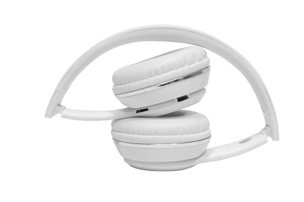 Наушники Monster Beats TM-12 накладные беспроводные Bluetooth с mp3 + FM радио белые