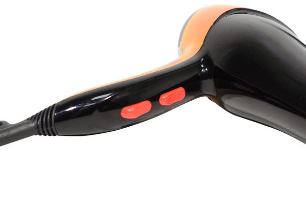 Професійний фен Gemei GM-1766 2600W для стильних укладок помаранчевий