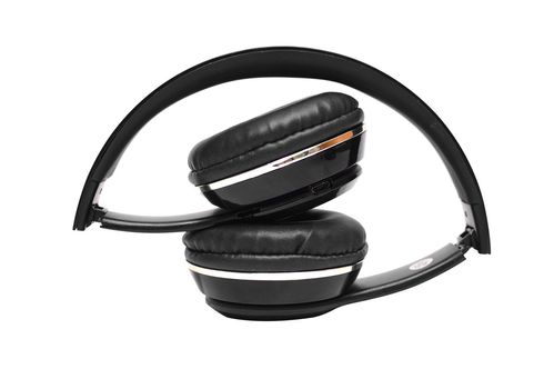Наушники Monster Beats TM-12 накладные беспроводные Bluetooth с mp3 + FM радио черные