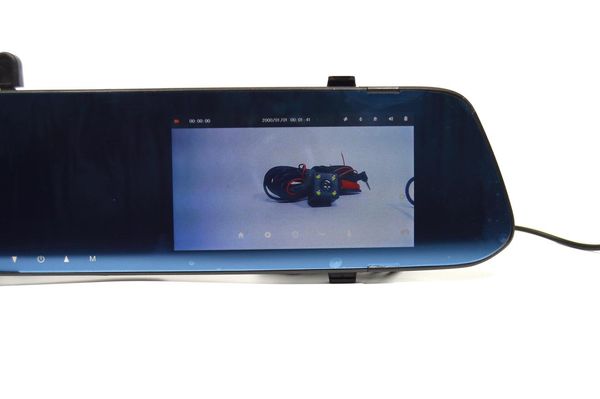 Зеркало с видео регистратором DVR L502 Full HD с камерой заднего вида