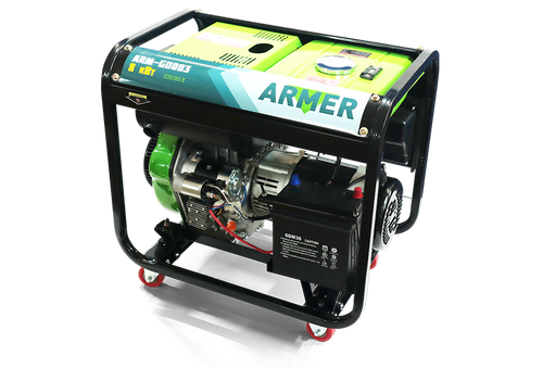 Генератор дизельный ARMER ARM-GD003 8 кВт с электрическим запуском, 220V/380V, медная обмотка