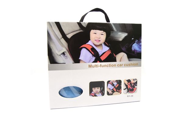 Бескаркасное детское автокресло Child car cushion NY 26-кресло безопасности (синее)