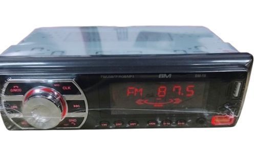 Автомагнитола BOSCHMANN BM-18 1DIN с Bluetooth USB SD AUX и пультом (1 дин магнитола с блютуз)