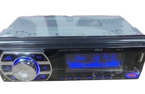 Автомагнитола BOSCHMANN BM-18 1DIN с Bluetooth USB SD AUX и пультом (1 дин магнитола с блютуз)