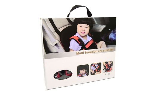 Безкаркасне дитяче автокрісло Child car cushion NY 26- крісло безпеки (рожеве)