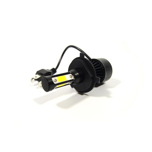 Автомобильные LED-лампы H4 6500K 9000Lm F7 (ЛЕД автолампы с активным охлаждением и влагозащитой)