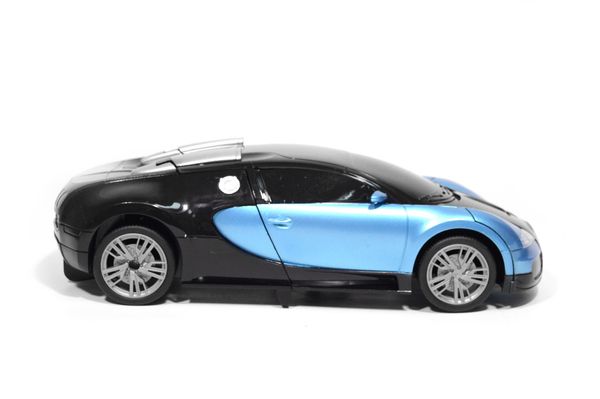 Трансформер на радиоуправлении Bugatti Большая 32 х 12 х 8 см синяя