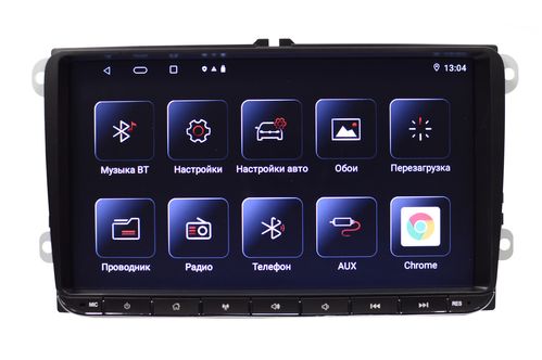 Автомагнітола Pioneer Рі- 906 2Din 11" на Android GPS Bluetooth Wi-Fi (для Volkswagen/Skoda/Seat)