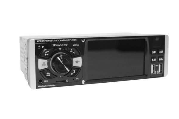 Автомагнитола Pioneer 4051 AL блютуз MP5 (TFT дисплей 800x480px)