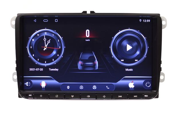 Автомагнітола Pioneer Рі- 906 2Din 11" на Android GPS Bluetooth Wi-Fi (для Volkswagen/Skoda/Seat)