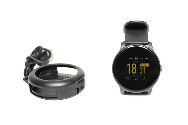 Смарт годинник K19 (розумний годинник Smart Watch моніторинг серцевого ритму та сну) чорний