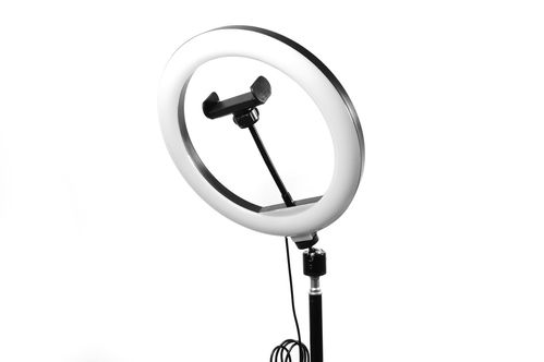 Светодиодная круглая лампа Ring Fill Light CXB-260 / Набор блогера / LED кольцо для Селфи / Лед подсветка