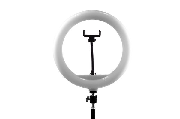 Светодиодная круглая лампа Ring Fill Light JY-300 / Набор блогера / LED кольцо для Селфи / Лед подсветка