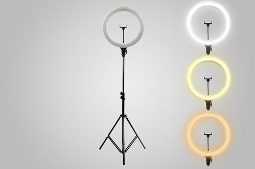 Світлодіодна кругла лампа Ring Fill Light A-380 / Набір блогера / LED кільце для Селфі / Лід підсвічування