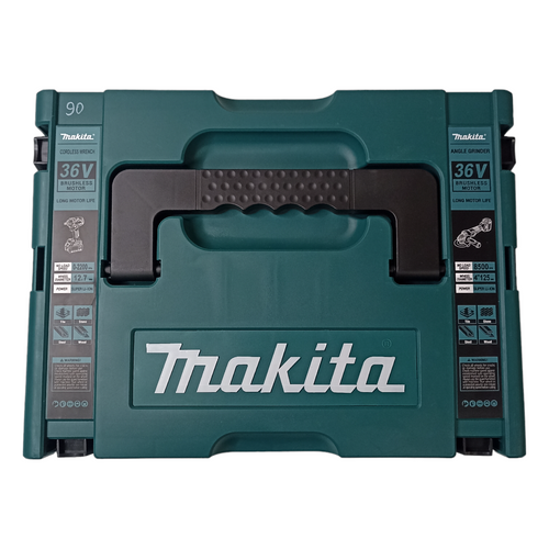 Набір акумуляторного інструменту Makita 2 в 1 (36V/5A) гайковерт Makita DTW 285, болгарка Makita DGA 404