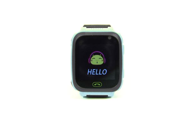Дитячий розумний годинник Smart Watch F3 (смарт годинник з GPS + батьківський контроль + сині)