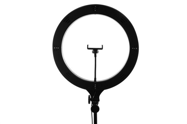 Світлодіодна кругла лампа Ring Fill Light A-380 / Набір блогера / LED кільце для Селфі / Лід підсвічування