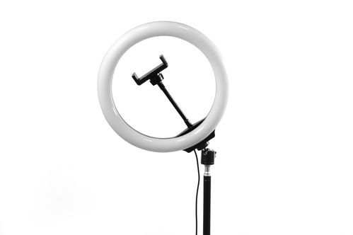 Світлодіодна кругла лампа Ring Fill Light LC-666 / Набір блогера / LED кільце для Селфі / Лід підсвічування
