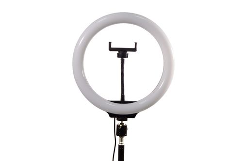 Світлодіодна кругла лампа Ring Fill Light LC-666 / Набір блогера / LED кільце для Селфі / Лід підсвічування