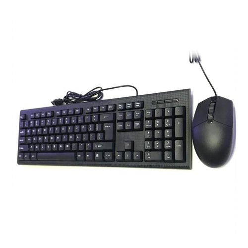 Набор клавиатура + мышь CMK 858 (До 55 миллионов нажатий / соф-тач пластик)