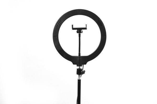 Светодиодная круглая лампа Ring Fill Light LC-666 / Набор блогера / LED кольцо для Селфи / Лед подсветка