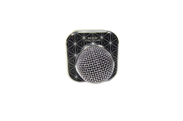 Микрофон-караоке Bluetooth WSTER WS-1688 (черный) Микрофон-караоке Вестер 1688