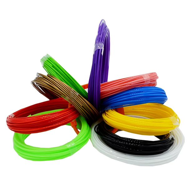 Набор PLA Пластика для 3D-ручки 20 цветов по 10 м в ассортименте