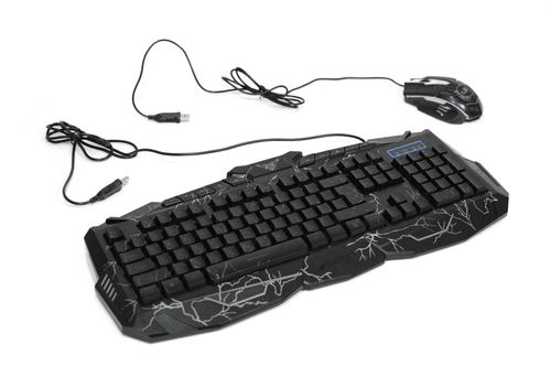 Набор клавиатура + мышь V-100 (до 60 миллионов нажатий / соф-тач пластик / Bluetooth)