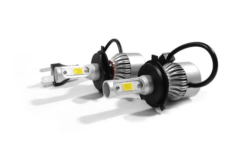Автомобільні LED лампи S2 Н4 6500К 36W (світлодіодні лампи з активним охолодженням)