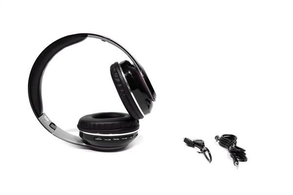 Наушники беспроводные Bluetooth Monster Beats TM-13 с mp3 + FM радио чёрные