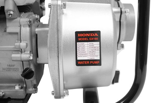 Бензинова Мотопомпа Honda GX160 для води 4.0 кВт 5.5 к.с.