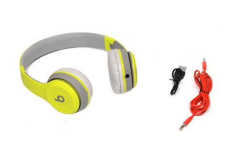 Бездротові навушники Beats Studio TM-019 Bluetooth (by Dr. Dre) сіро-зелені