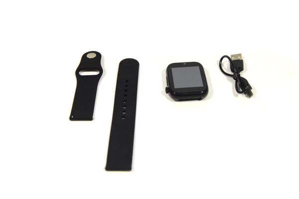 Розумний годинник-телефон Smart Watch Z6S з камерою та слотом під СІМ карту чорні
