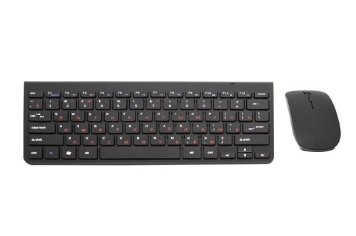 Набір клавіатура + миша V-100 (До 60 мільйонів натискань / соф-тач пластик / Bluetooth)