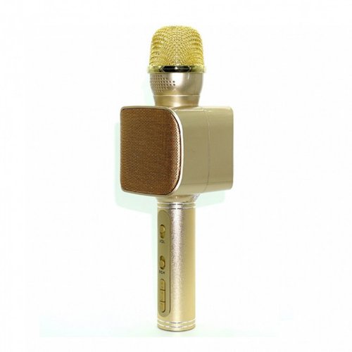 Мікрофон-караоке Bluetooth WSTER YS - 68 (золотий) караоке - мікрофон