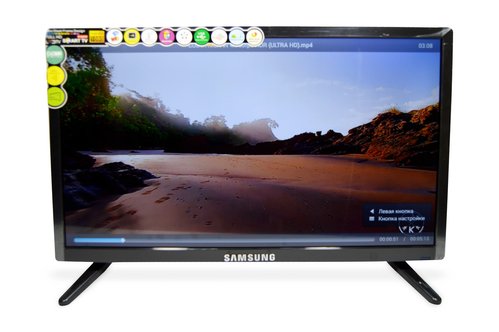 Смарт телевізор Samsung Smart TV Android 24 дюйма + Т2 (Андроїд Самсунг смарт тв)