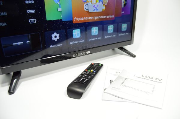 Смарт телевізор Samsung Smart TV Android 24 дюйма + Т2 (Андроїд Самсунг смарт тв)