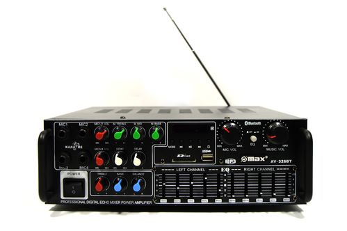 Усилитель мощности звука UKC / MAX AV-326BT Bluetooth