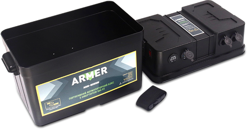 Інвертор Armer ARM-BX550I 12-220V 500 Вт — модифікований синус із блоком під акумулятор