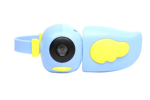 Дитяча цифрова відеокамера HD 720p синя + 4 гри