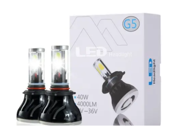 Автомобільні LED лампи Н1 6000К 36W G5 (світлодіодні лампи з активним охолодженням)