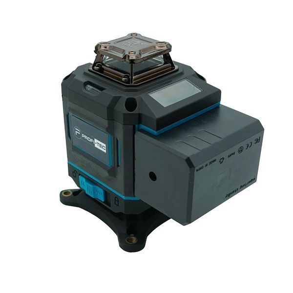 Лазерний нівелір PROFI-TEC PGL 4D 1640 (40 м, 16 ліній, зелений промінь)