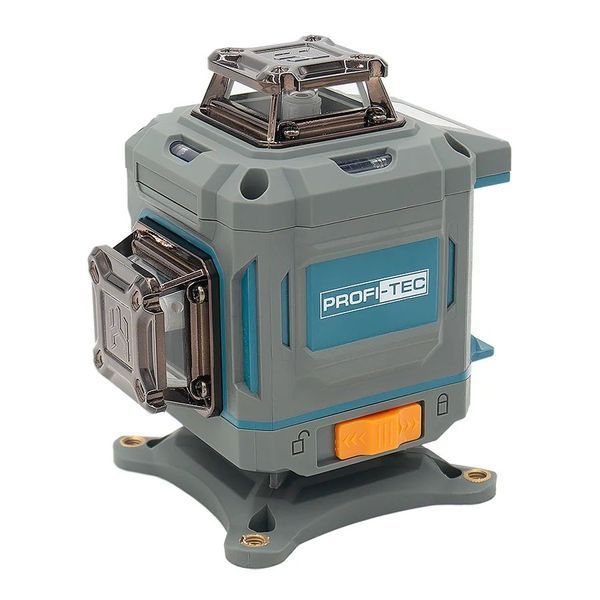 Лазерний нівелір PROFI-TEC PGL 4D 1640 (40 м, 16 ліній, зелений промінь)