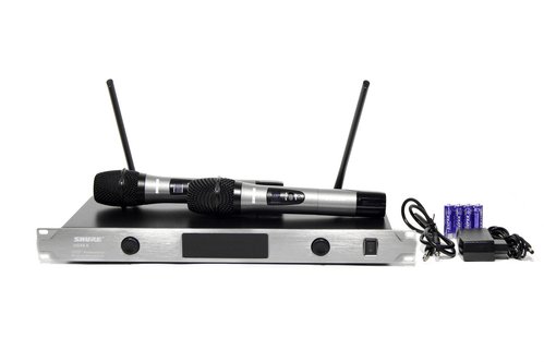 Радіосистема Shure UGX8 ІІ на 2 мікрофони + дисплей (бездротовий караоке мікрофон)